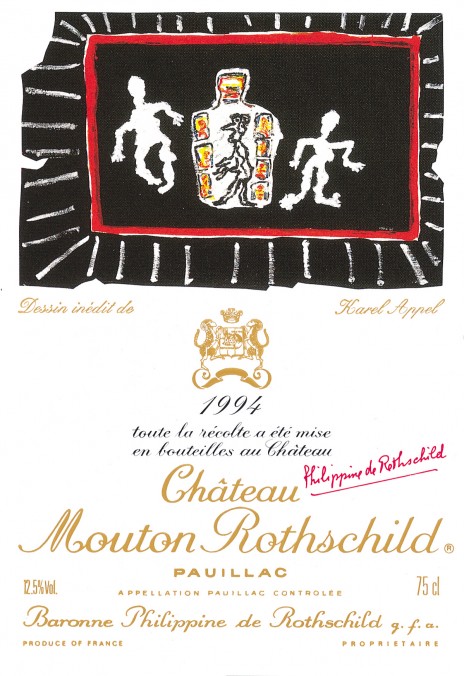 Etiquette Mouton Rothschild 1994