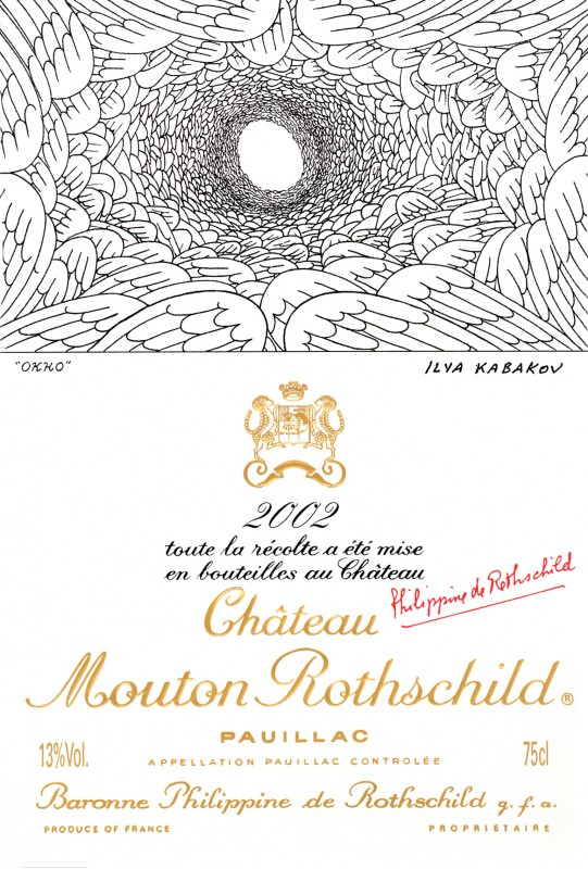 Mouton rothschild paintings for the labels