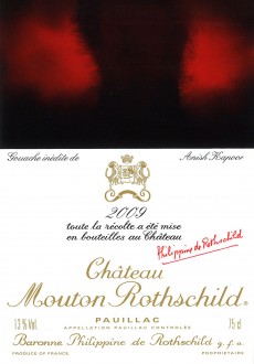 Anish Kapoor - Etiquette Mouton Rothschild 2009