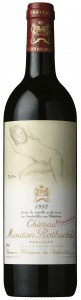Mouton Rothschild bouteille 1993