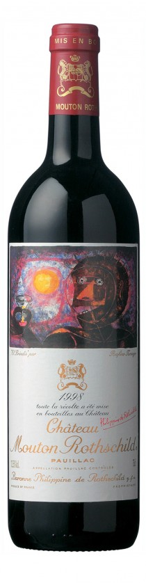 Chateau Mouton Rothschild 1998 ムートン | eclipseseal.com