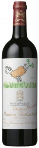 Mouton Rothschild bouteille 1999