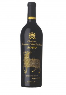 Mouton Rothschild bouteille 2000