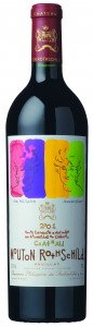 Mouton Rothschild bouteille 2001