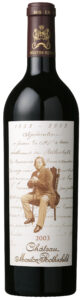 Mouton Rothschild bouteille 2003