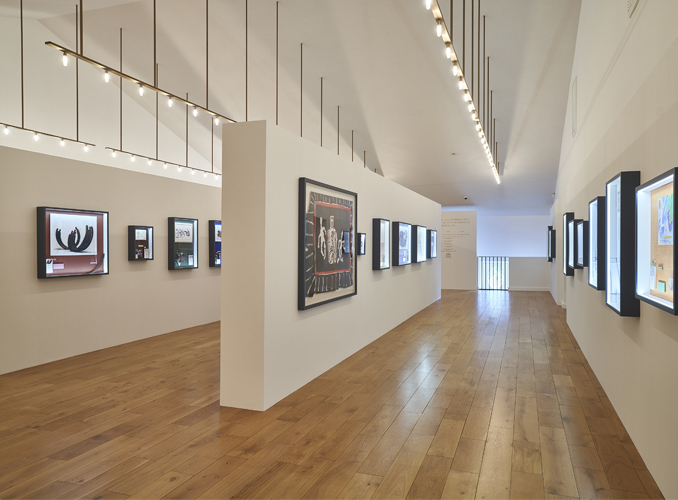 <p>The works, strikingly presented in glass display cases by the designer Francis Lacloche, have been in residence since 2013 in a dedicated gallery next to the vat room.</p>
